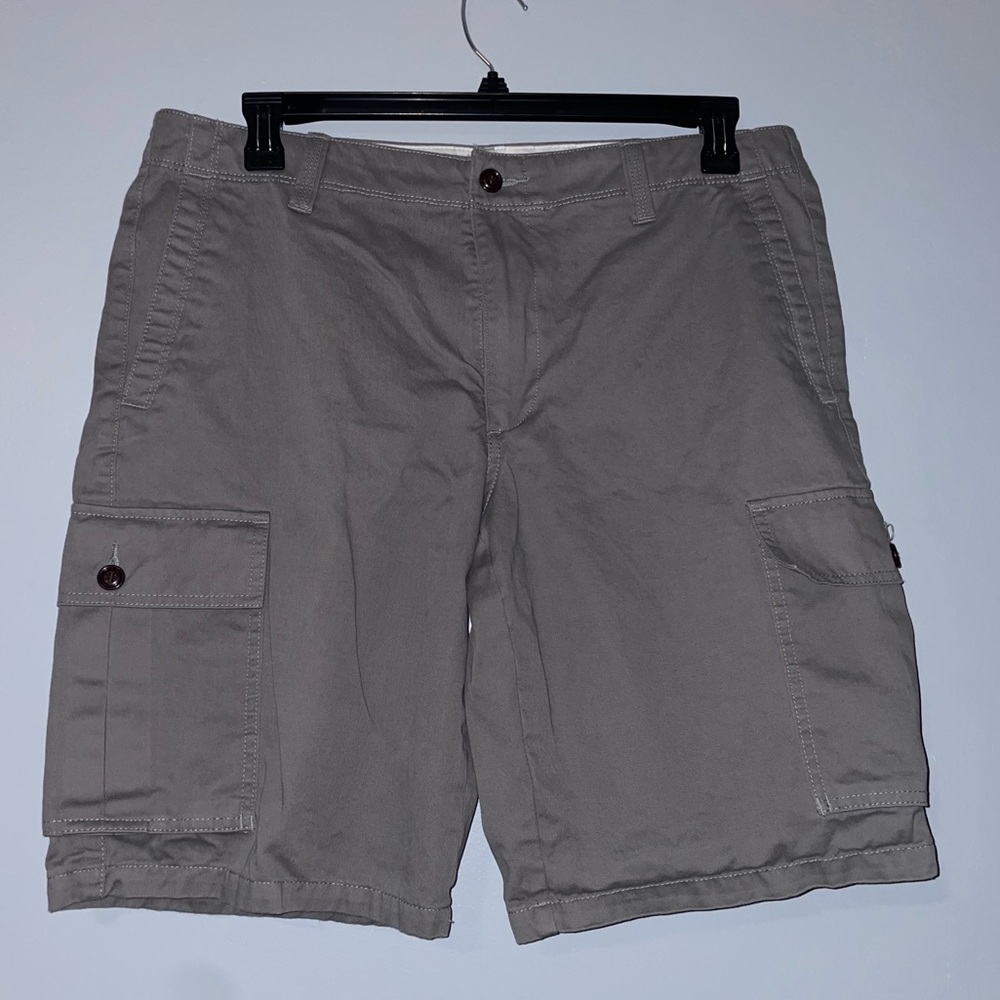 💸Dockers Men's Gray Cargo Shorts